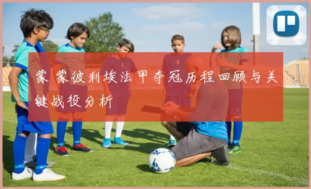 蒙 蒙彼利埃法甲夺冠历程回顾与关键战役分析